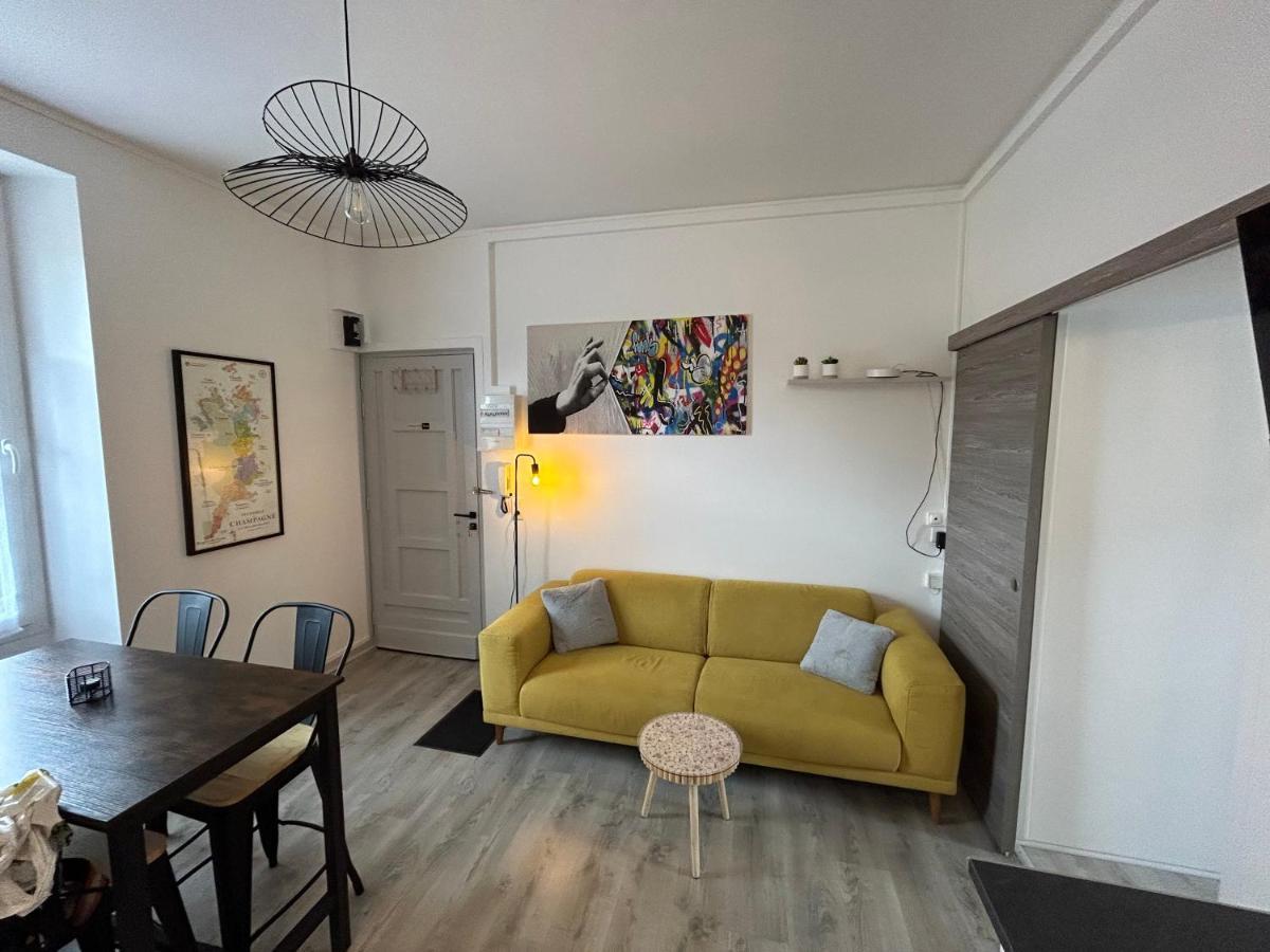 Bienvenue Au Quai 27 Daire Épernay Dış mekan fotoğraf